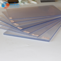 Plaques en polycarbonate transparentes 1/8'' 1/4'' pour la protection des toitures en polycarbonate 48''x96''