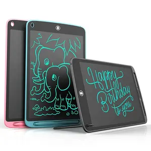 Tableta de comunicación sin papel para niños y niñas, tablero de dibujo de pizarra LCD de 10,5 pulgadas para niños de 3 a 12 años