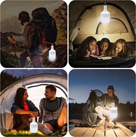 Tente d'urgence de l'ampoule solaire portable suspendue pour l'extérieur Lampe à led Lampes de camping rechargeables