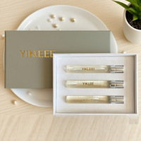 Ensemble de découverte de logo personnalisé boîte de parfum de 5ml échantillon emballage de parfum atomiseur vide boîte de kit de découverte de parfum