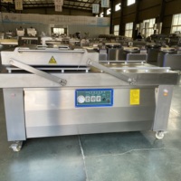 Machine à emballer sous vide automatique Dz 500 café riz maïs ensilage poulet viande scellant