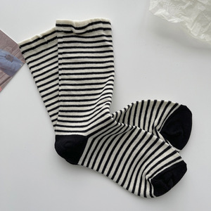 <strong>British</strong> style fashion classic dress <strong>socks</strong> men plaid stripes vintage cotton funny Striped Women's Vintage Cotton <strong>Socks</strong> - Product Image 4