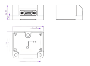 OEM yüksek dinamikleri robotik 2000Hz <span class=keywords><strong>3</strong></span> eksenli IMU 50g RS422 vidalı bağlantı navigasyon çekirdek darbe algılama hareket pozisyonu sensörleri - Product Image 5
