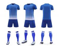 Seragam Sepak Bola Berkualitas Profesional, Atasan dan Celana Pendek Polyester Bernapas, Sublimasi, Set Klub Tim, Jersey Sepak Bola