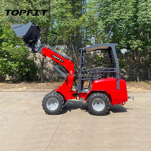 TOPFIT H180T Telescopic Loader <b>Mini</b> Loader Wheel Telescopic Loader Diesel Engine 0.3cbm Bucket 25KW High Operating Efficiency - Product Image 1