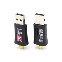 Adaptateur Réseau WiFi USB Sans Fil BAJEAL Double Bande Externe 2.4/5Ghz AC 600Mbps avec Antenne Puce RTL8811 802.11AC