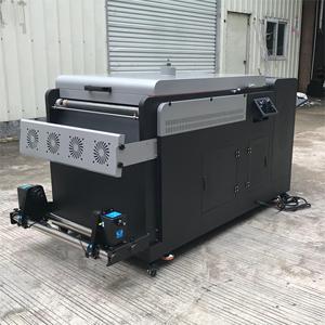 60cm dört kafaları otomatik Dtf yazıcı konveyör bant çalkalayıcı ile dokunmatik ekran toz sallayarak makinesi - Product Image 3