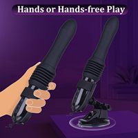 Appareil de masturbation féminine télécommandé Gode Vibrateur Point G Stimulation clitoridienne Machines sexuelles automatiques à poussée mains libres