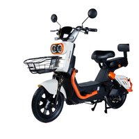 Vélo électrique avec moteur arrière 500W en cuivre pur, batterie 48V 20AH, écran numérique et frein à tambour, scooter urbain pour trajets quotidiens