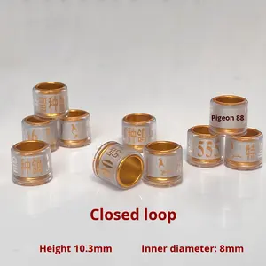 Essentiële Vogel Levert Nieuwe Duivenrace-Voetring Met Uniek Identificatiemerk Voor Gerichte Fokkerij Voor Duivenbezitters - Product Image 4