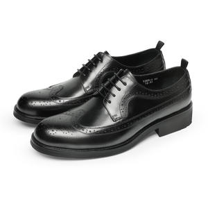 High-end custom <b>leather</b> business soft casual business formal <b>Oxford</b> casual flat <b>shoes</b> lace-up <b>work</b> <b>shoes</b> - Product Image 2