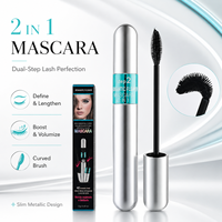 Nouveau mascara 4D de maquillage, marque privée, imperméable, noir, épais