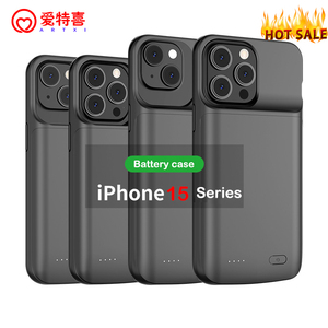El más nuevo banco de energía 8500Mah funda de cargador de batería de teléfono externo para <span class=keywords><strong>Iphone</strong></span> 16 15 14 Series funda de batería inteligente Powerbank funda de teléfono - Product Image 3