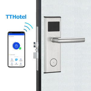 Keyless TTHotel APP Electronic Smart Hotel RFID Lock Wooden <strong>Doors</strong> 38-55mm Thickness Stainless Steel Fast Unlock Anti-Theft Easy - Product Image 1