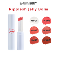 Baume à lèvres coréen Black Rouge Ripplesh Jelly J01, baume à lèvres naturel hydratant, rouge à lèvres bio, saveur fruitée, hydratant longue durée