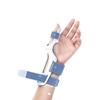 Attelle médicale rigide pour pouce, triple sangle réglable, 35g, respirante, pour tenosynovite et fracture