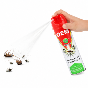 Repelente de Insectos en Aerosol de Acción Rápida para Mosquitos, Moscas y Cucarachas, Sin Olor, 600 ml, Control de Plagas de Larga Duración para Exteriores - Product Image 1