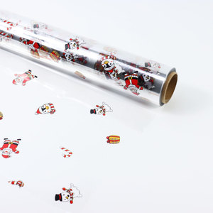 Renkli hediye ambalaj kağıdı renkli plastik rulo özel boyutları - Product Image 3