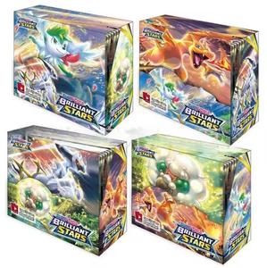 55 cartes <span class=keywords><strong>Pokémon</strong></span> TCG or, noir, argent, anglais, français, allemand, espagnol, VMAX, jeu de cartes à collectionner en feuille d'or - Product Image 1