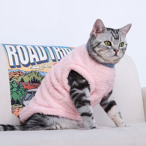 थोक बुना पालतू कुत्ता बिल्ली स्वेटर टिकाऊ परिधान छोटे कुत्ते बिल्लियों सर्दियों के जंपर पालतू कपड़े पर्यावरण के अनुकूल - Product Image 2