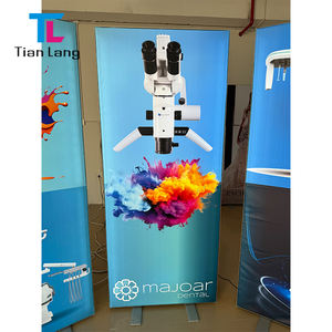 กล่องไฟโฆษณาแบบแยกส่วนประกอบ10วินาทีแสดงผ้าฉากหลังดีไซน์พับได้ - Product Image 3