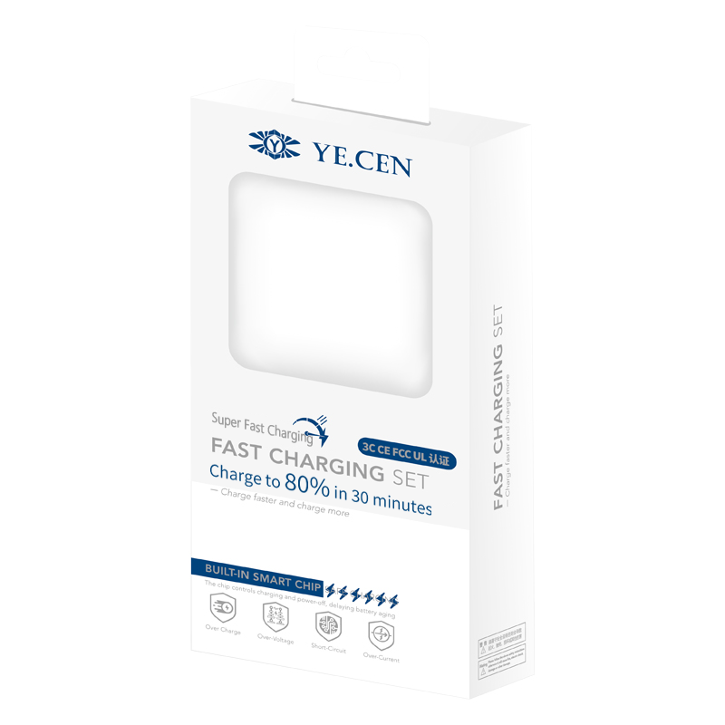 Caja de embalaje blanca