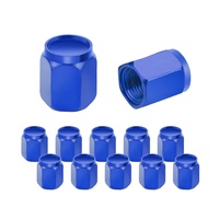 Nouveaux capuchons de valve de pneu de voiture en aluminium de haute qualité avec logo personnalisé et capuchons de tige de roue pour moto/vélo modèle 525, couleur personnalisée