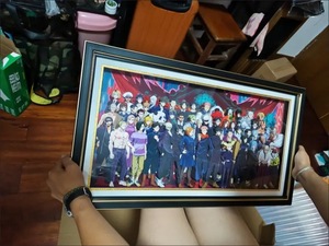 Bán Buôn Luffy Rồng Con Son Goku Vegeta Buu Jujutsu Kaisen Gojo 3D Khung Ảnh Hình Ảnh Đèn Anime Đèn Ngủ - Product Image 5