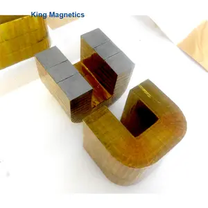 Kmnc-800A nanocrystalline Ribbon toroid quanh co Máy Ferrite Lõi chia Lõi biến áp hiện tại