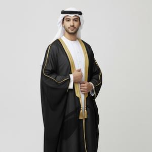 ملابس تقليدية على طراز الكفتان 2025 جديد للرجال في الشرق الأوسط قفطان مغربي عرقي - Product Image 4