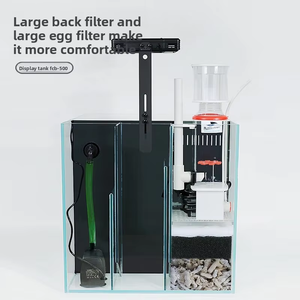 <span class=keywords><strong>Aquarium</strong></span> miniature pour <span class=keywords><strong>eau</strong></span> <span class=keywords><strong>de</strong></span> <span class=keywords><strong>mer</strong></span> avec cabinet en alliage d'aluminium, réservoir carré 35*35*35cm 40*40*40cm 50*50*50cm - Product Image 5