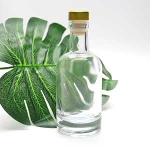 קטן זכוכית בקבוקי 100 ml עם פקק פקק מכסה 1.7oz בקבוקי ויסקי מיץ, משקאות, חומץ ושמן - Product Image 1