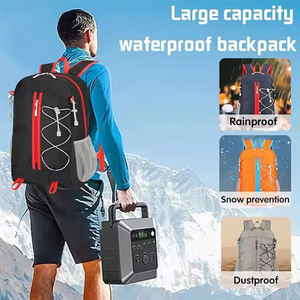 High Quality Multi-Pocket Casual Sports <strong>Backpack</strong> Lightweight <strong>Large</strong> Capacity <strong>Hiking</strong> Bag Durable Collapsible Feature Gym Outdoor - Product Image 6