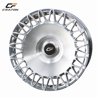 Jantes en aluminium forgé multi-rayons à découpe diamantée CF 130 mm PCD 20 pouces, compatibles avec les modèles G20 G30 A6 A7 C E Class