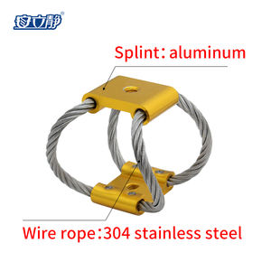 Professionnel Anlijing RC voiture caméra amortisseur ALJ-833 série hélicoptère enquête câble métallique Vibration isolateur amortisseur - Product Image 4