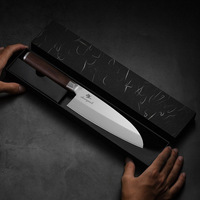 Couteau de chef japonais en acier 5CR15MOV, manche en bois de wengé, tailles 7, 8, 9 pouces pour cuisine, restaurant, sushi, sashimi, vente en gros