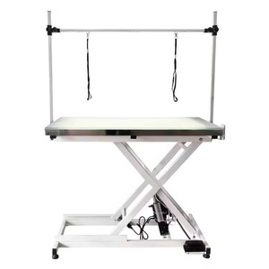 大型猫犬用電気グルーミングテーブルステンレスはさみ折りたたみ式クリーンホーム - Product Image 1