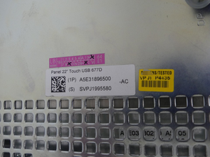 1 Stück Brandneues Original 22 Touch USB 677D A5E31896500 Bedienfeld - Product Image 3