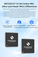 BAT32G157 ARM Cortex-M0+ MCU de 32 Bits de Ultra Bajo Consumo, 256KB Flash, 64MHz, Microcontrolador, Chip IC, LQFP-48 LQFP-64