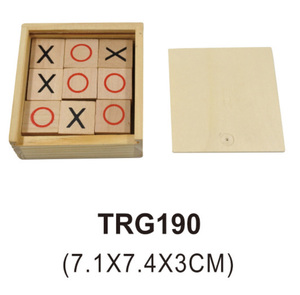 Hot bán vui xo bàn cờ trò chơi thời gian Killer gỗ tic-tac-toe trò chơi não giác ngộ đồ chơi - Product Image 4