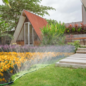 <span class=keywords><strong>Tuyau</strong></span> d'<span class=keywords><strong>arrosage</strong></span> de jardin en PVC haute pression durable avec trous - Micro-irrigation flexible avec trous, longueur et dimensions personnalisables - Product Image 2