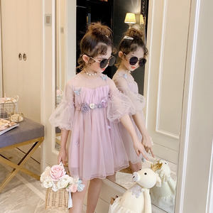 Nouvelles robes d'été modernes en coton pour filles, style papillon, pour les tout-petits et les enfants. - Product Image 6