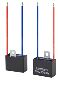 Jyue 7.5UF 250V cbb61 quạt trần tụ Polypropylene phim động cơ tụ với một nhanh chóng-kết nối thiết bị đầu cuối và hai dây - Product Image 5