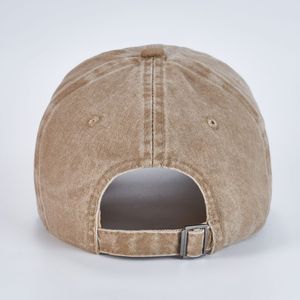 Casquette de baseball en denim délavé pour adulte (personnalisable) - Product Image 6