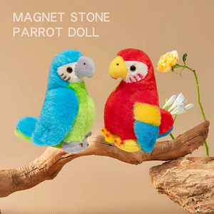 नए खड़े तोते हुए तोते खिलौने सिमुलेशन तोता गुड़िया रियो साहसिक तोता पक्षी प्लग खिलौना प्रदर्शन - Product Image 2