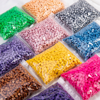 PromotionPerles de cire à cacheter Plus de 100 Types Couleurs Disponibles 500g Sac Vente en gros Sceau Perles de cire à cacheter en gros