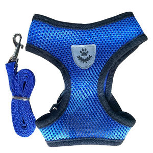 Semua musim Anti-Choke kucing bernapas dasar Mesh rompi kontrol mudah ringan dada anjing hewan peliharaan <span class=keywords><strong>Harness</strong></span> tali Set - Product Image 6