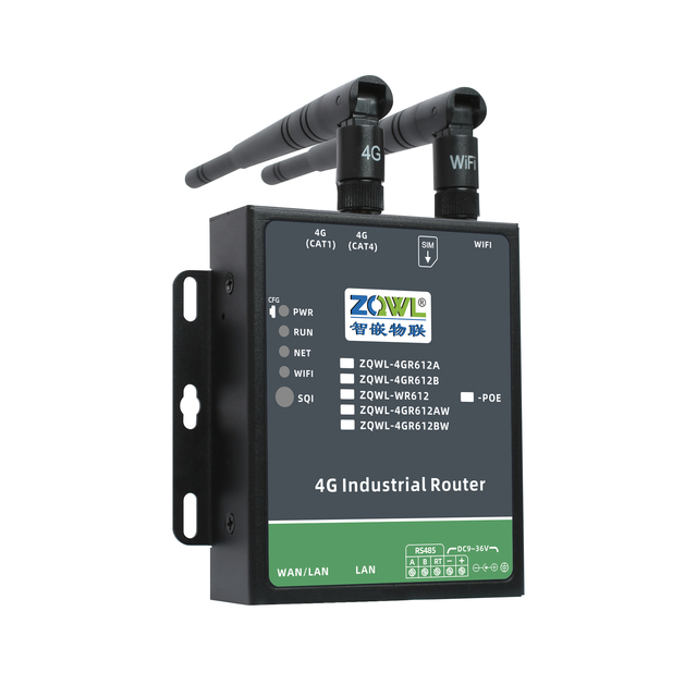 Industrial 4G Router Dual Ethernet Ports Full Netcom SIM Card Slot RS485 to WiFi Converter Remote PLC Communication Manufacturer