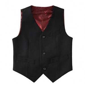 Conjunto de Traje Formal de Tres Piezas para Niños, Hecho a Mano, Personalizado, de Alta Calidad, Poliéster/Rayón - Product Image 4