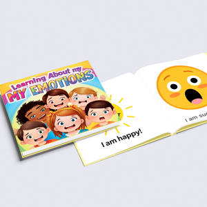 <span class=keywords><strong>Libro</strong></span> Educativo per Bambini su Riconoscimento Emotivo con Copertina Rigida in Cartone a Colori Personalizzato Stampa Digitale Cinese - Product Image 5